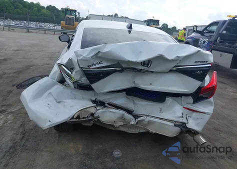 2022 Honda Civic Sport z USA, uszkodzony, nr VIN 2HGFE2F56NH515664